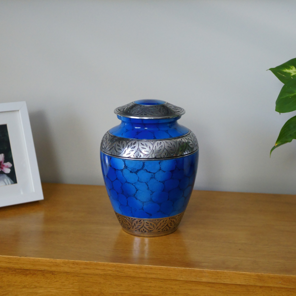Sapphire Remembrance Cremation Urn