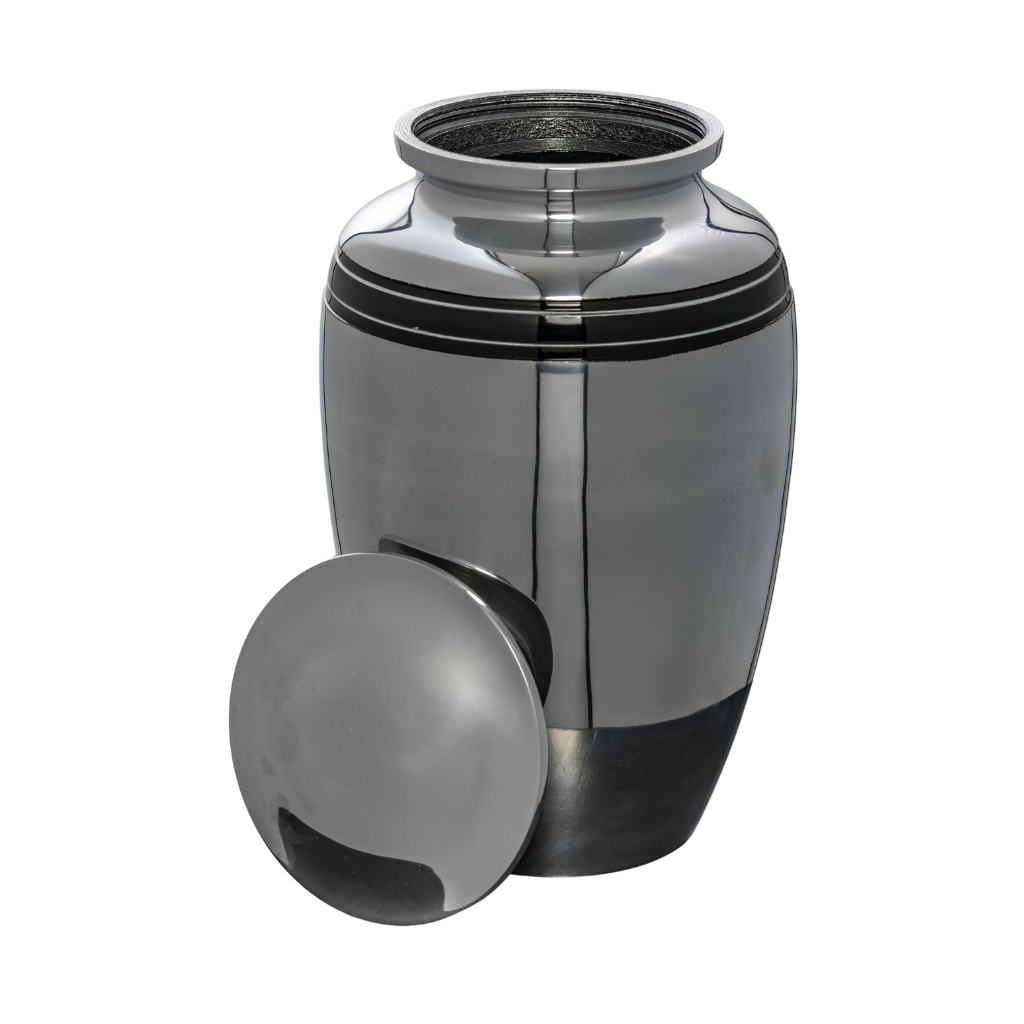 Silver Reflection Cremation Urn