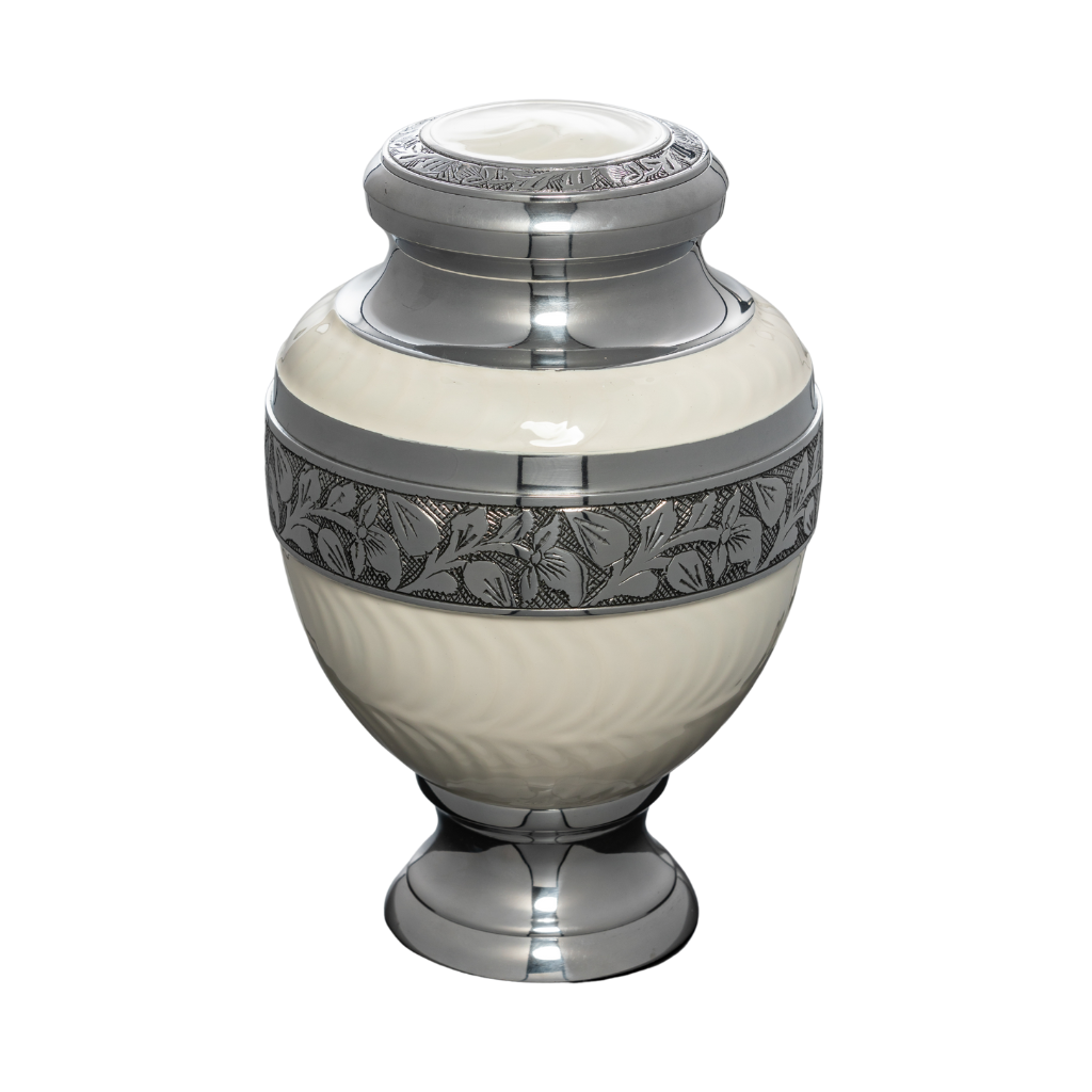 Snowy Regal Remembrance Cremation Urn