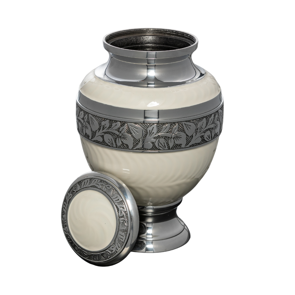 Snowy Regal Remembrance Cremation Urn