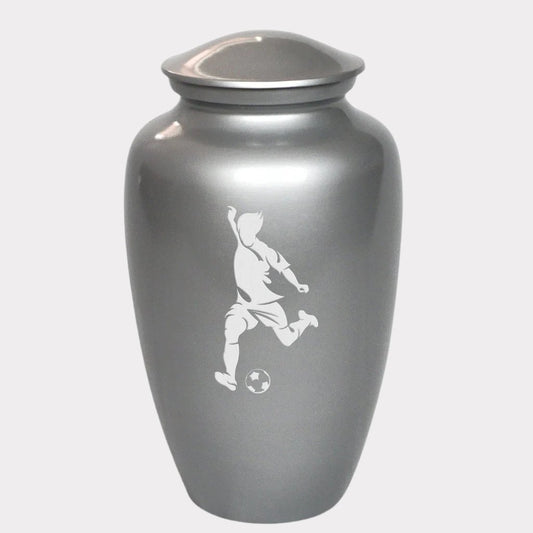 Soccer Shot Cremation Urn