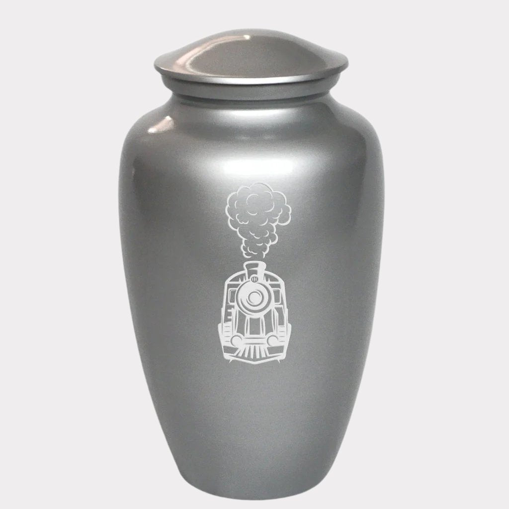 Steam Train Cremation Urn